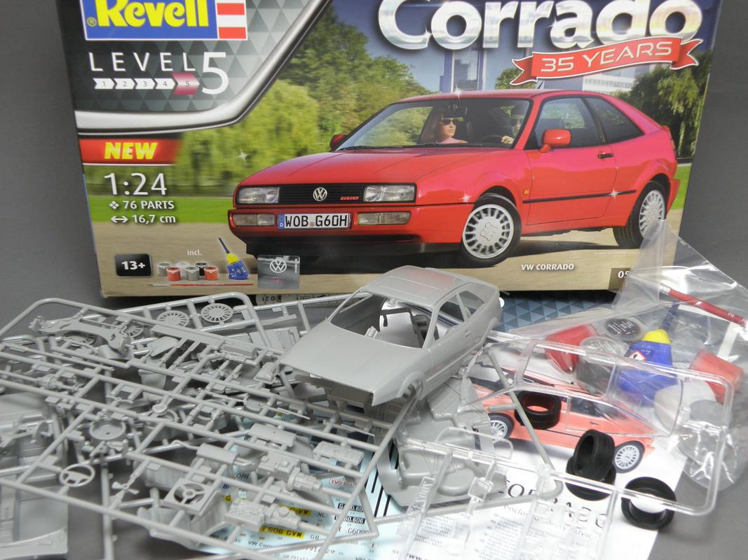 02_Revell-05666-Corrado_085 VW Corrado in 1:25 von Revell # 05666