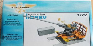 PT Boat Weapon Set 6 Bofors 40mm in 1:72 von Special Hobby #N72044