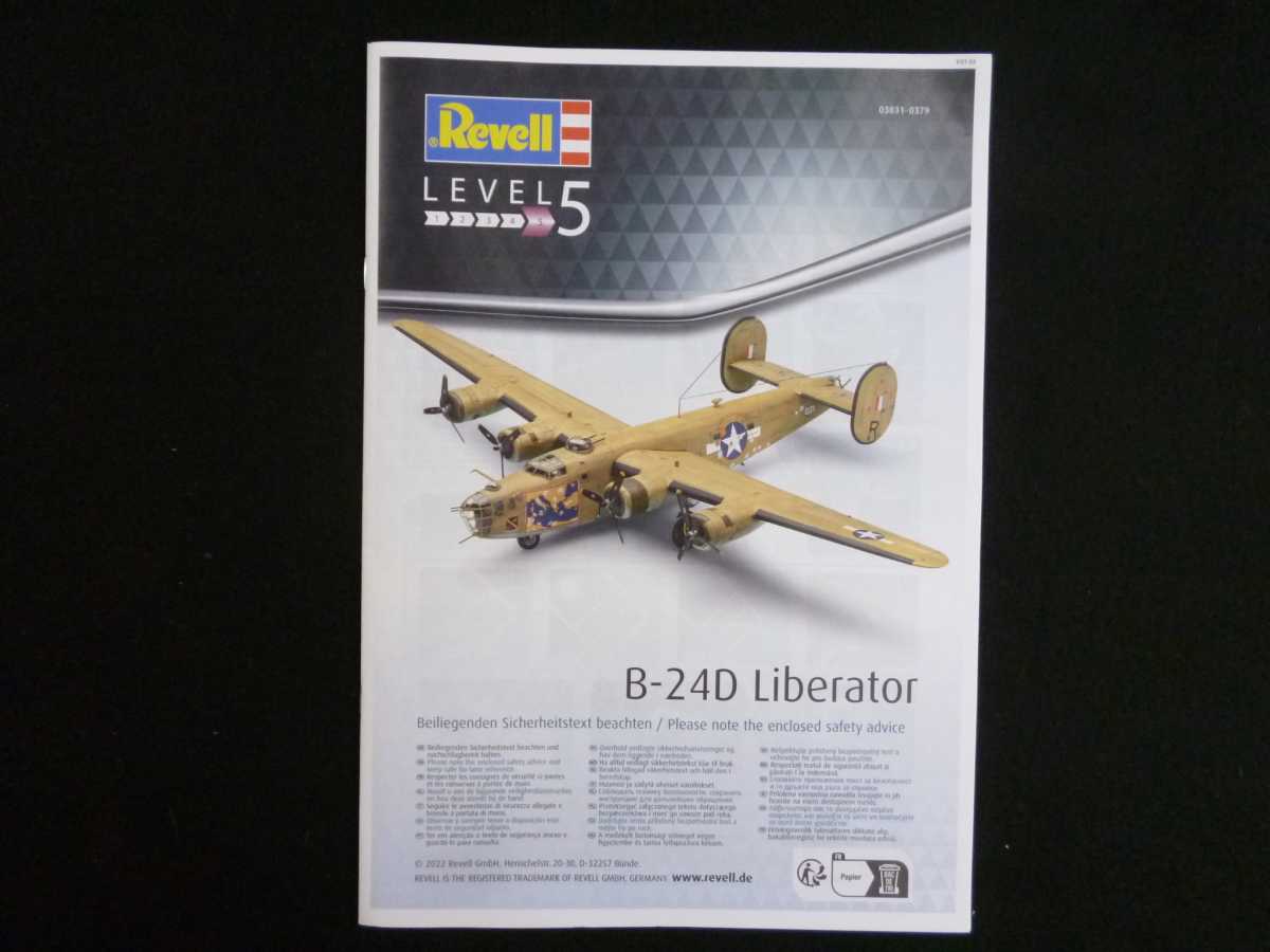 03831-B-24D-Liberator-Revell-1-48-033 B-24D Liberator in 1:48 von Revell # 03831