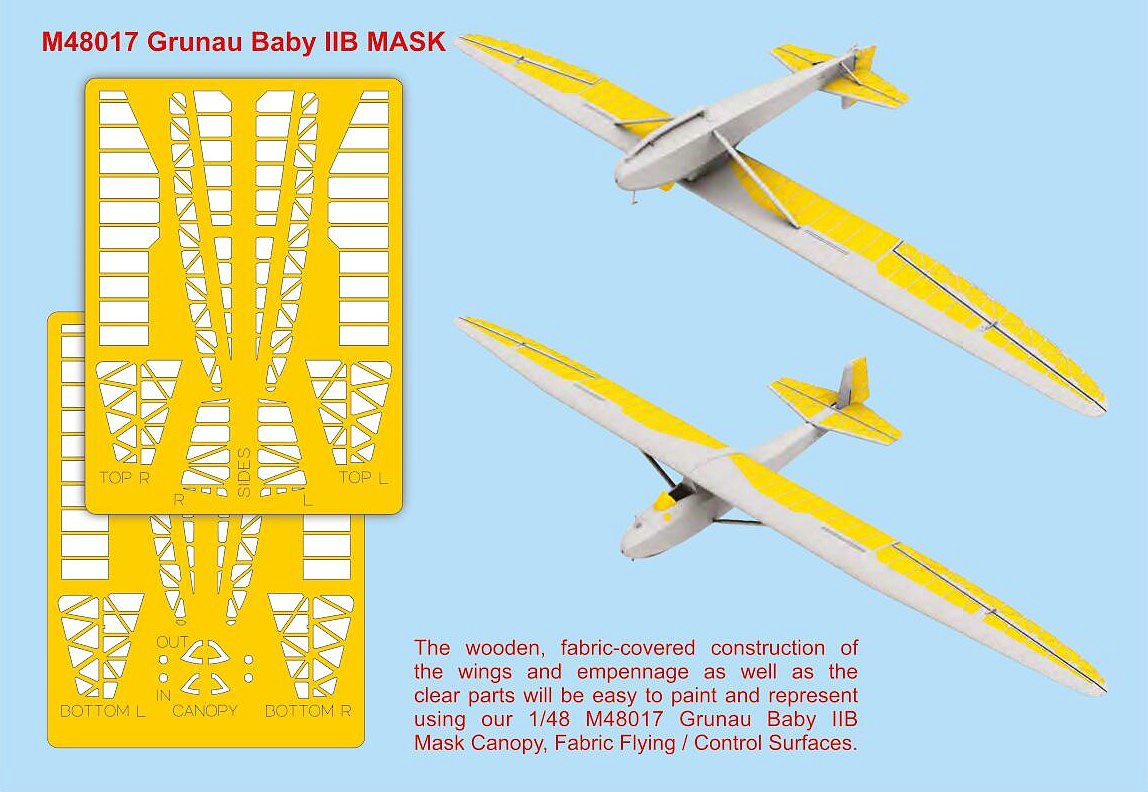 Special-Hobby-SH-48237-Grunau-baby-II-B-12 Grunau Baby II B in 1:48 von Special Hobby # SH 48237
