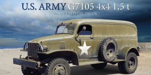 U.S. Army G7105 4×4 1,5t Panel Delivery Truck 1:35 Miniart (#35405)