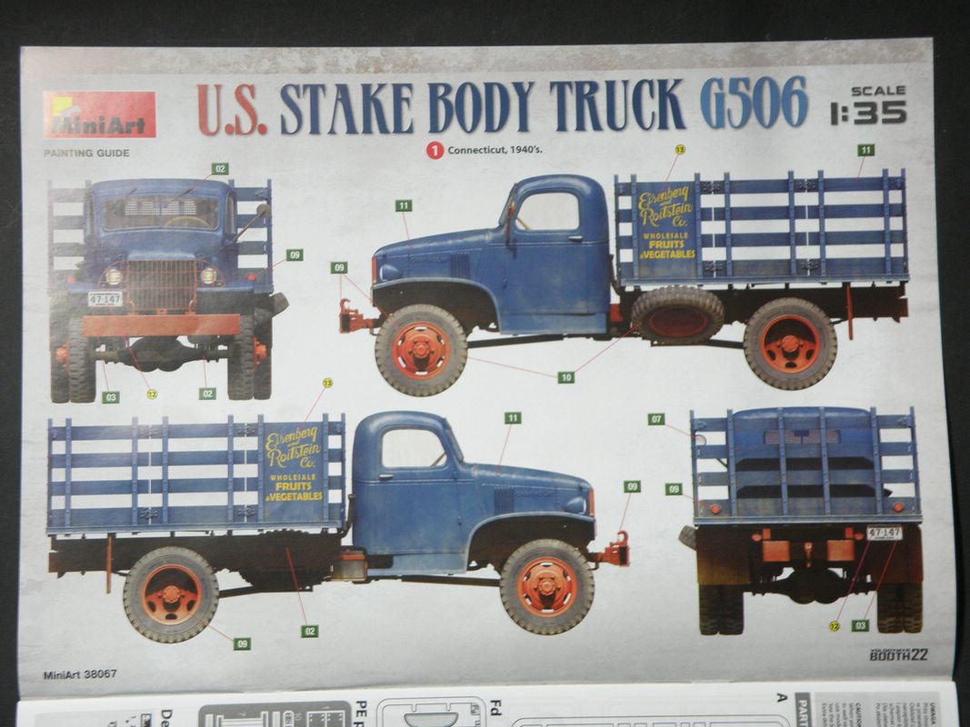 25_Miniart-38067-USStakeTruck_033 US Stake body truck G 506 in 1:35 von MiniArt # 38067