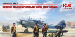 Bristol Beaufort Mk. I with RAF pilots in 1:48 von ICM # 48313