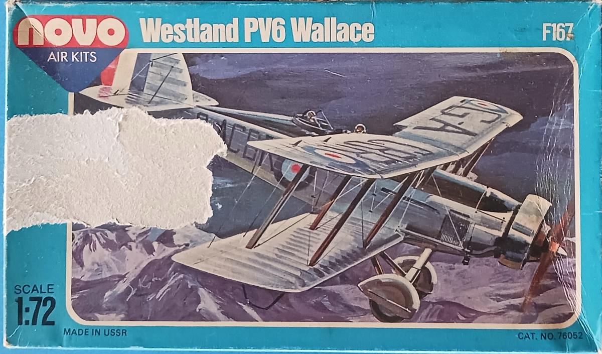 FROG-F167-Westland-Wallace Kit-Archäologie: Westland Wallace in 1:72 von FROG # F 167