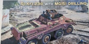 Sd.Kfz.234 with MG151 Drilling in 1:35 von Miniart #40014