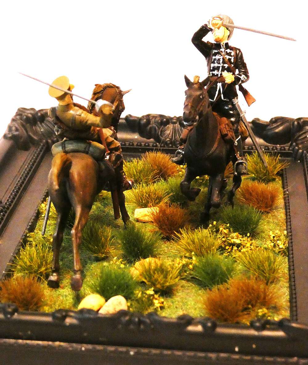 MasterBox-35184-British-and-German-Cavalry-WW-I-9 Gebaut: Kavalleriegefecht in 1:35 von MasterBox # 35184