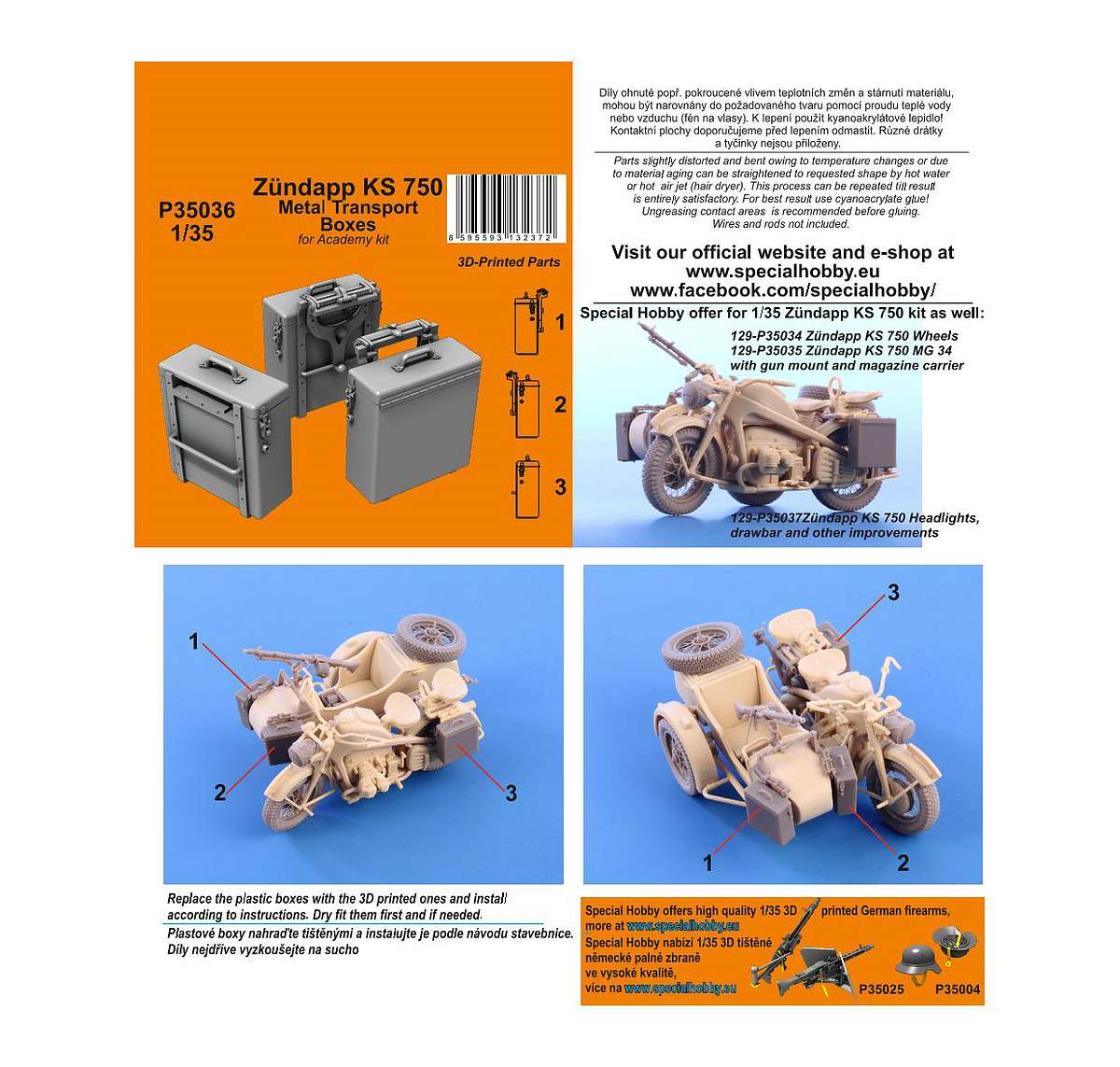 Special-Hobby-P-35036-Zuendapp-KS-750-Metal-Transport-Boxes-Academy-5 Zündapp KS 750 Metal Transport Boxes in 1:35 von Special Hobby # P 35036