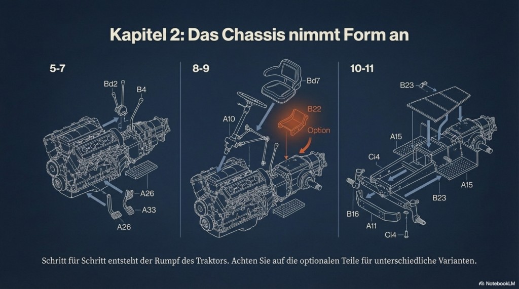 Miniart-38088-und-38091-Fordson-Standard-N-Model-Visuelle-Anleitung-5 Tractor Standard N Mod 1934 - 36 und Mod. 1935 in 1:35 von MiniArt #38088 und 38091
