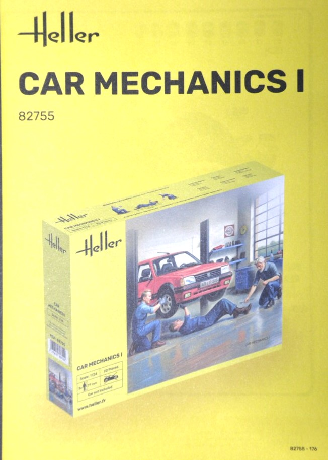 Heller-82755-Car-Mechanics-1-12 Car Mechanics 1 in 1:24 von Heller #82755
