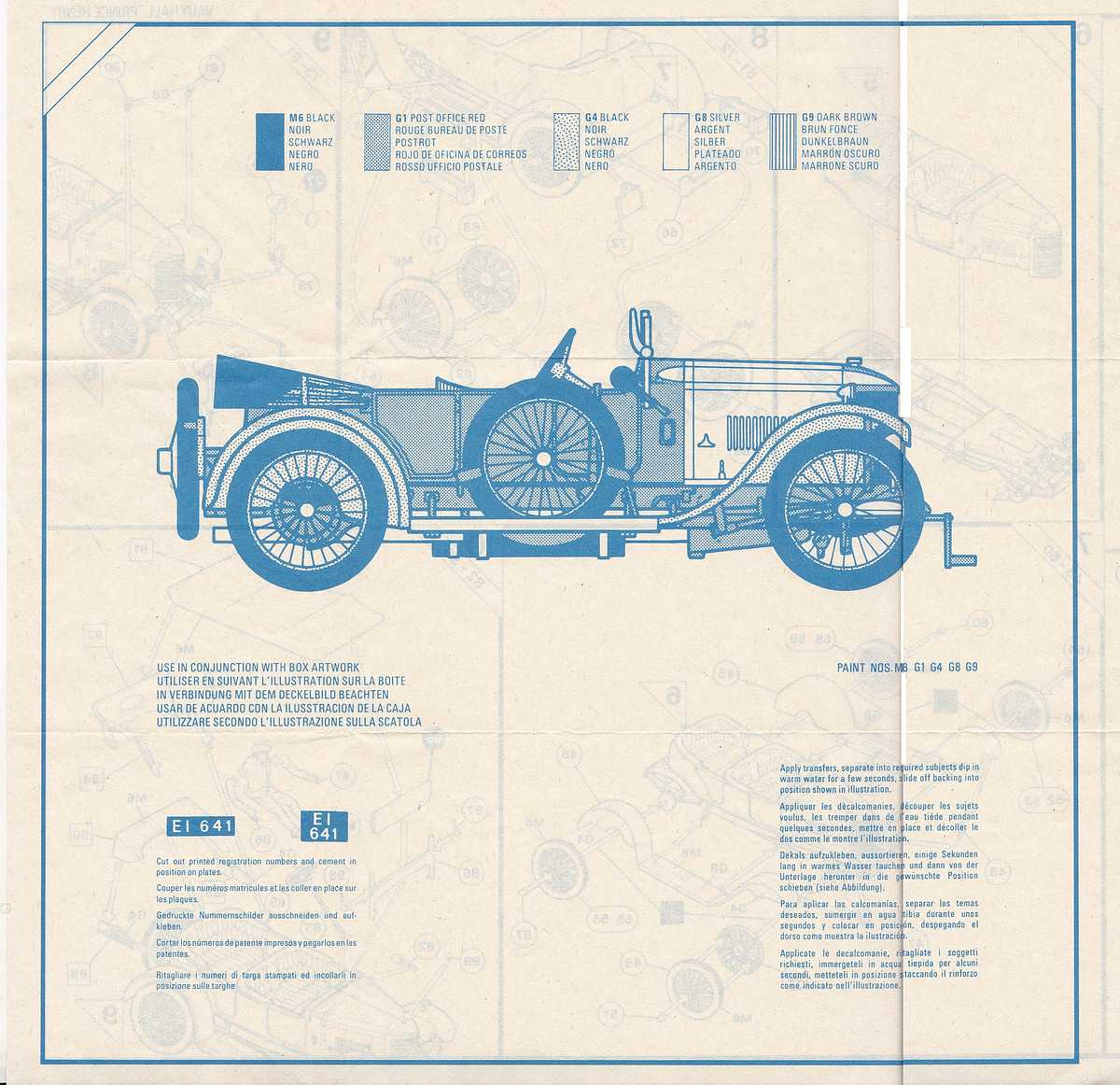 Airfix-03441-6-Vaquxhall-Prince-Henry-29 Kit-Archäologie: Vauxhall Prince Henry in 1:32 von Airfix # 03441