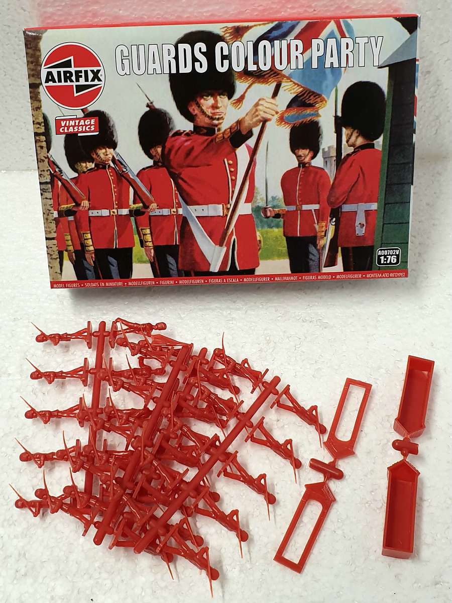 Airfix-Vintage-Classics-Guards-Colour-Party-3 Airfix Vintage Classics Guards Colour Party in 1:76 #A00702V