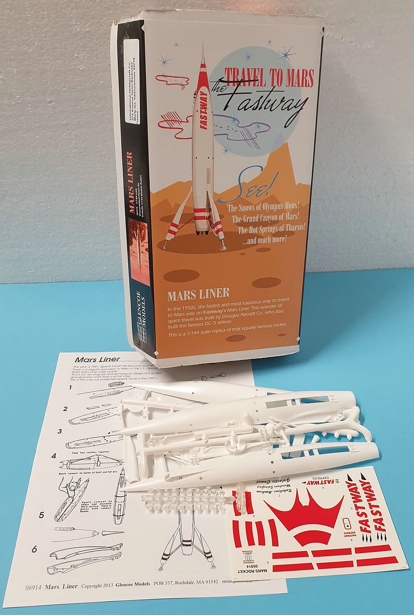 Glencoe Models 1/144 Mars Liner #06914