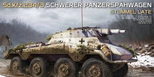 Sd.Kfz.234-3 Stummel (late) in 1:35 von MiniArt # 53046