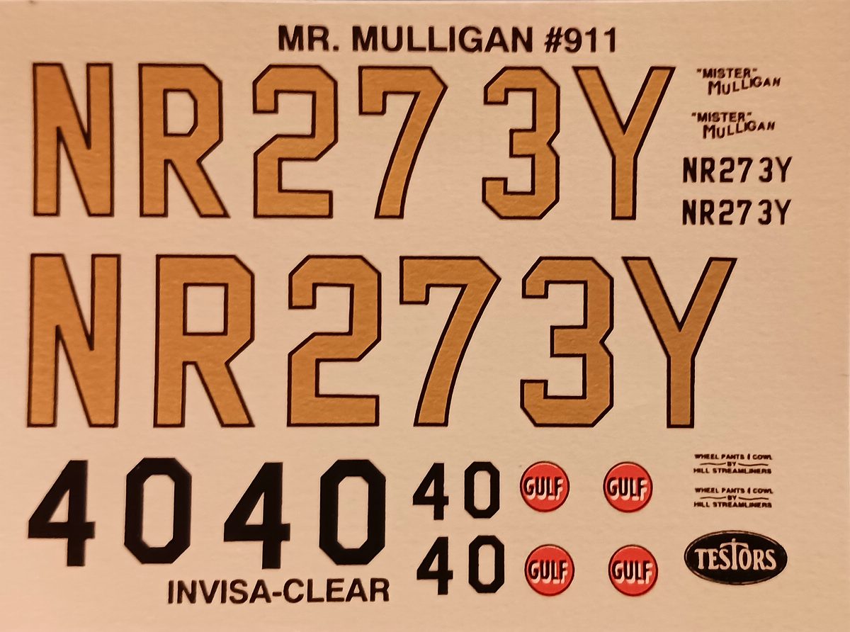 Testors-911-Mr.-Mulligan-Racer-15 Kit-Archäologie: Mr. Mulligan Racer in 1:48 von Testors # 911