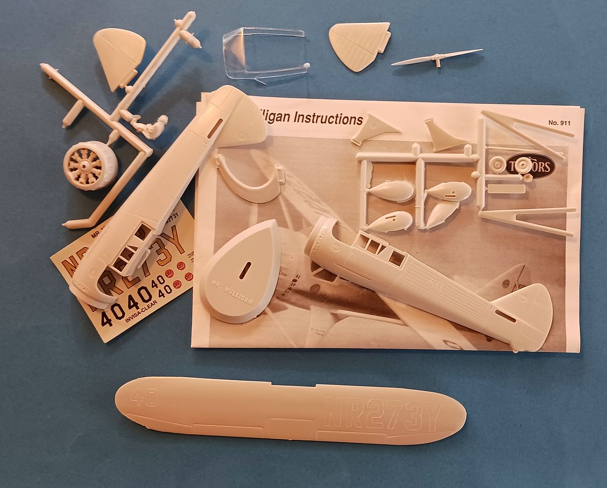 Testors-911-Mr.-Mulligan-Racer-3 Kit-Archäologie: Mr. Mulligan Racer in 1:48 von Testors # 911