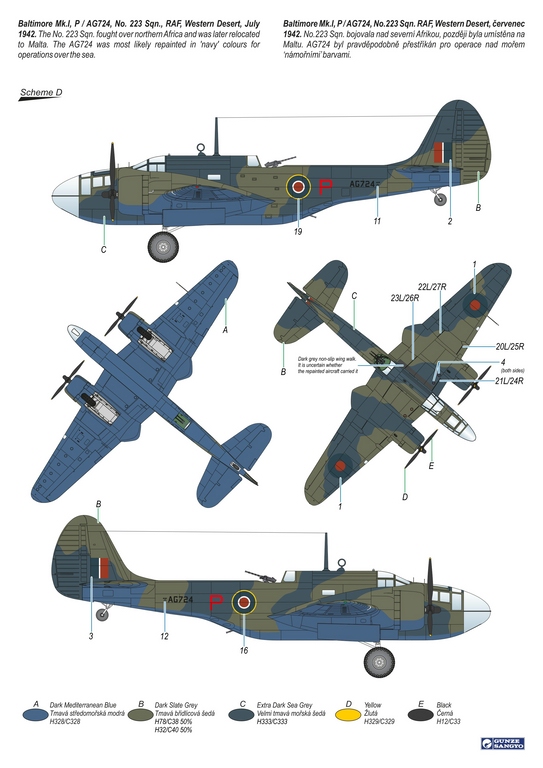 Special-Hobby-48160-Baltimore-Mk.-I-und-II-98 Martin Baltimore Mk. I/II in 1:48 von Special Hobby # 48160