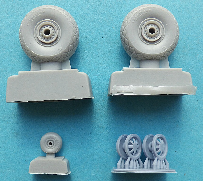 Special-Hobby-CMK-Wheels-Type-1-Baltimore-3 Baltimore Mk. I – V Wheels type 1 von Special Hobby / CMK in 1:48 #4522